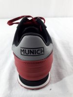 Munich Herren Sneaker massana grau/rot Gr. 40